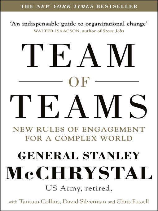 Title details for Team of Teams by General Stanley McChrystal - Wait list